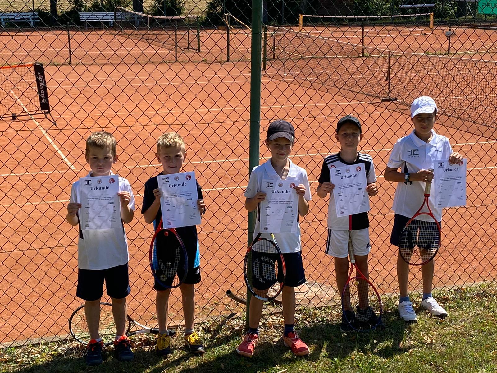 Kinder-Tennisturnier · 19.07.2020 – TC March