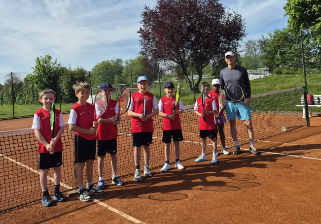 U10 Midcourt Mannschaft des TC March